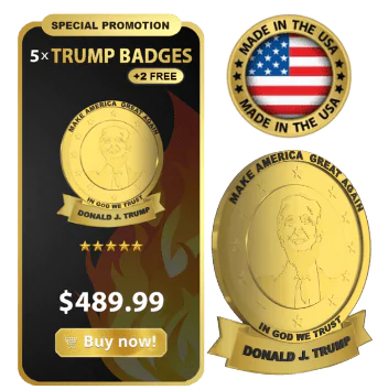 buy trump badge